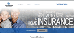 Desktop Screenshot of midaminsurance.com